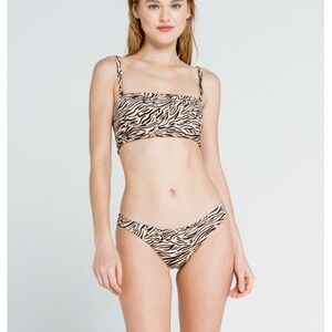 RVCA‎ Zebra Print Strap- Optional Bikini